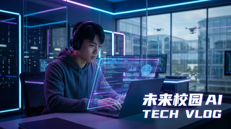 海角网·未来校园AI科技视频